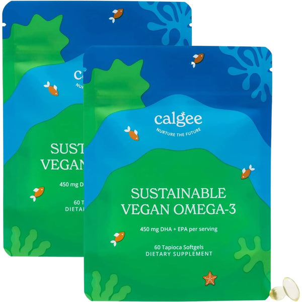 Aceite De Algas Sostenible 450mg Dha Epa Ácidos Grasos 120 C - Imagen 1