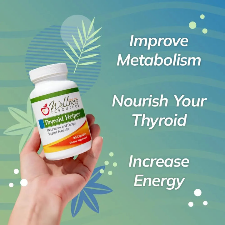 Ayudante Natural Para Tiroides Metabolismo Energía 180 Cápsu - Imagen 2