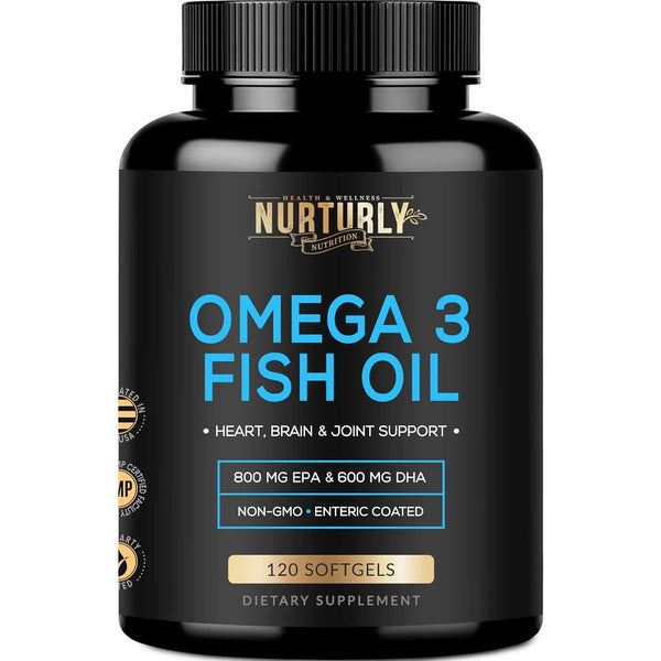Aceite De Pescado Omega 3 2000 Mg 800 Mg Epa 600 Mg Dha Recu - Imagen 1