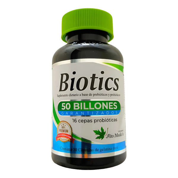 Biotics Probioticos Prebioticos Sin Sabor - Imagen 1
