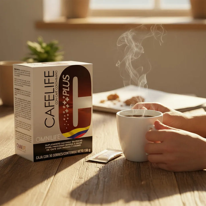 Cafelife Plus De Omnilife  Café - Imagen 5