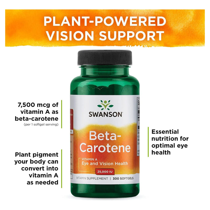 Betacaroteno 7500 Mcg Cápsulas Para Salud Ocular Y Cutánea A - Imagen 5