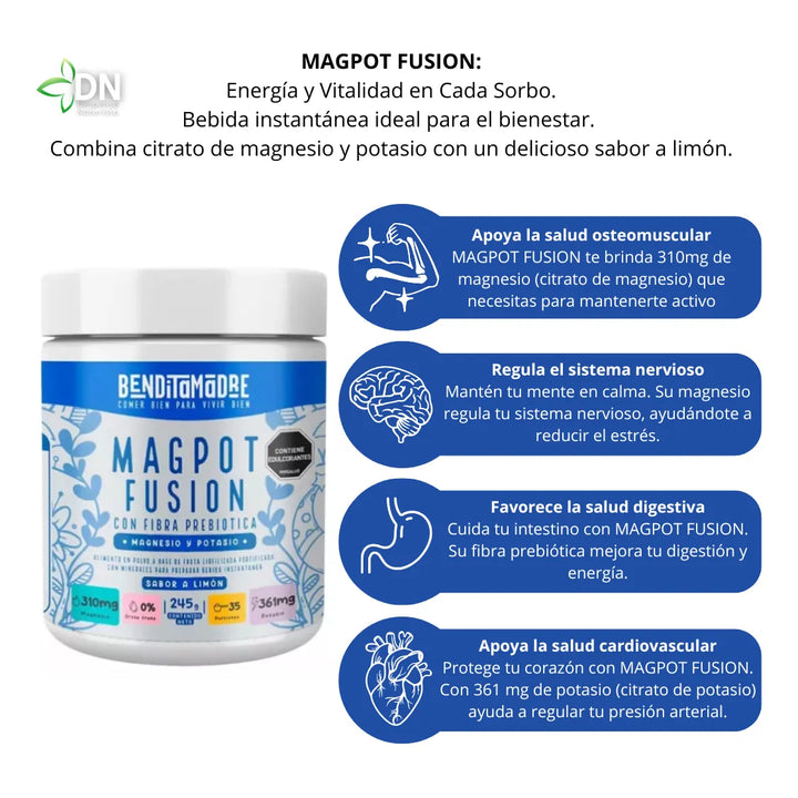 Fibra Citrato Magnesio Potasio - Imagen 5