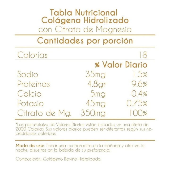 3 Colágeno Hidrolizado Citrato Sin Sabor - Imagen 5