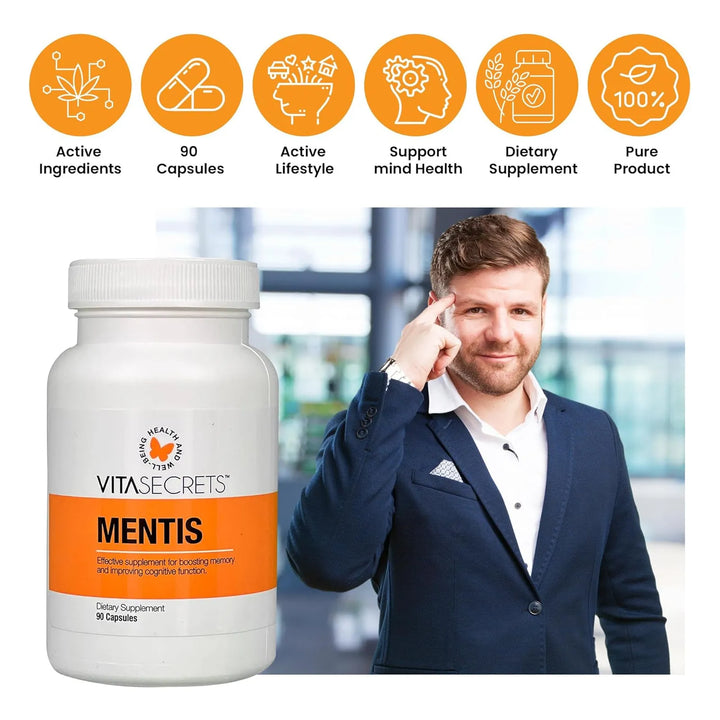 Apoyo Cognitivo Memoria Concentración Claridad Vitaminas B6 - Imagen 4