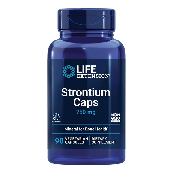 Cápsulas 750 Mg De Estroncio Para Salud Ósea Densidad De Tej - Imagen 1