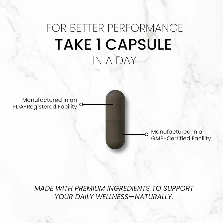 Cápsulas De Carbón Activado De Cáscara De Coco 1200 Mg 60 Un - Imagen 6