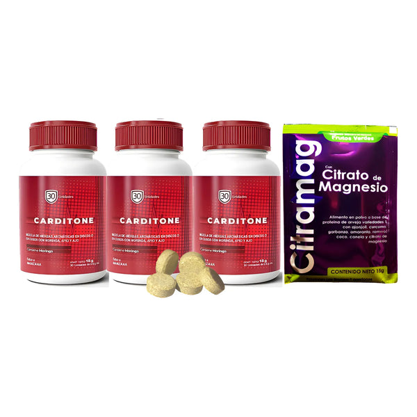 3 Carditone Original + Regalo - Manzana Original - Imagen 1