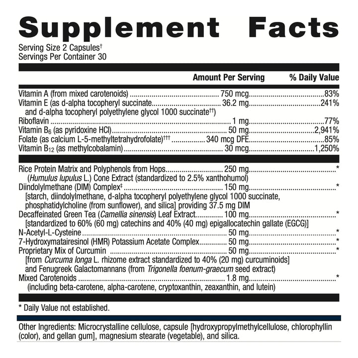 Apoyo Al Metabolismo De Estrógenos Desintoxicación Con Betac - Imagen 2