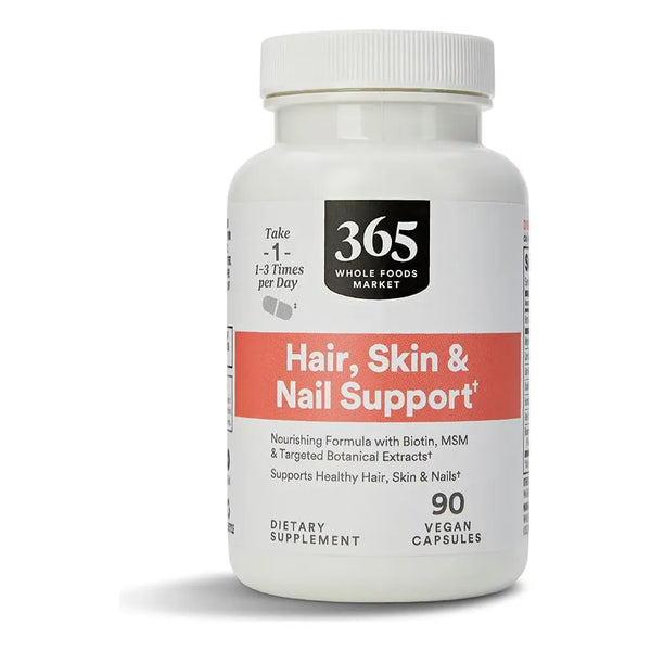 Cápsulas Nutritivas Para Cabello Y Piel Con Msm 90 Unidades - Imagen 1