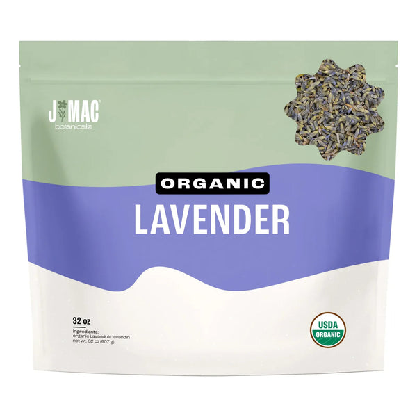 Brotes De Lavanda Orgánica 907g Grado Culinario Y Aromaterapia