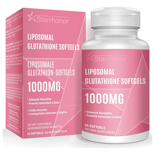 Cápsulas De Glutatión Liposomal 1500 Mg Con Vitamina C Antio - Imagen 1