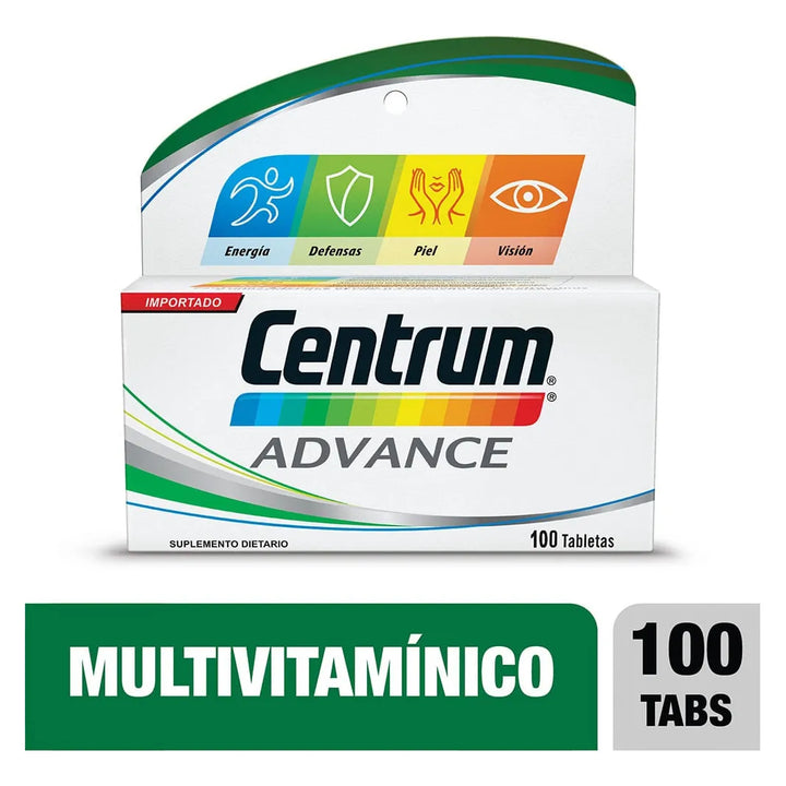 Centrum Advance X 100 Tabletas Sin Sabor - Imagen 2