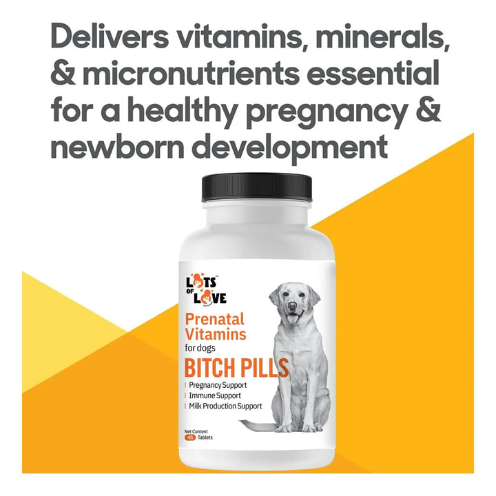 Vitaminas Prenatales Para Perros Embarazados 45 Tabletas Nut - Imagen 4