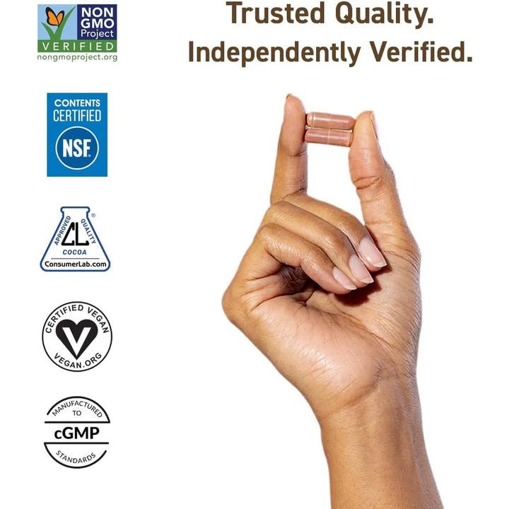Cápsulas De Cacao 500 Mg Para Salud Cardiovascular Y Circula - Imagen 8