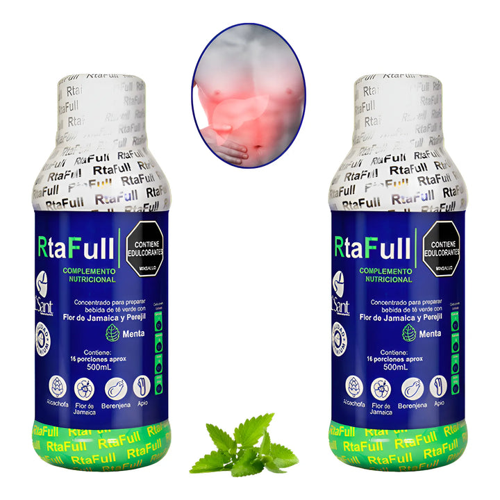 2 Rtafull Digestion Higado Gras Menta - Imagen 1