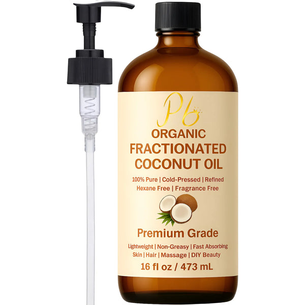 Aceite De Coco Fraccionado Orgánico 100% Puro Mct En Botella Fragancia - Imagen 1