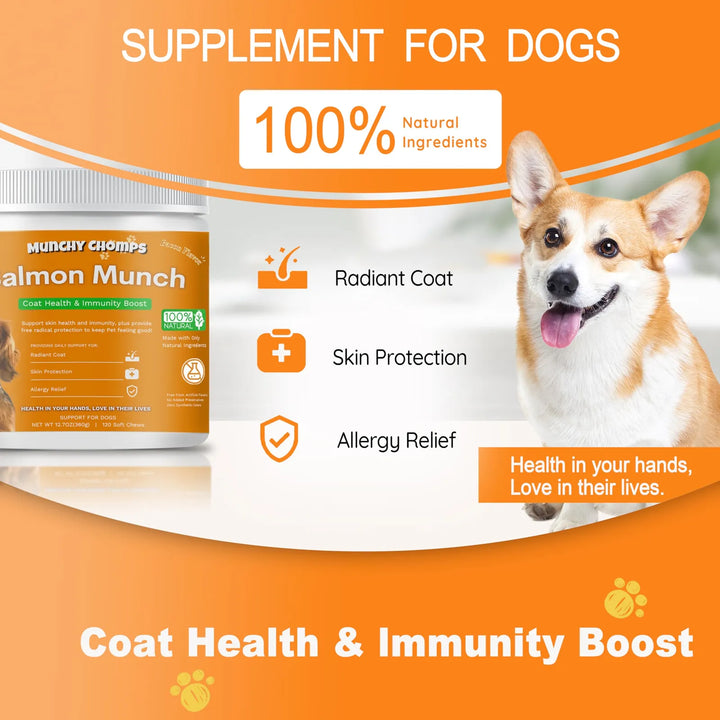 Aceite De Salmón Para Perros Con Ácidos Grasos Omega 3 Antio - Imagen 2