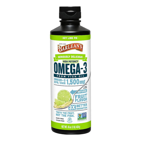 Aceite De Pescado Omega 3 1500 Mg Epa Y Dha Lima 1 Lb - Imagen 1