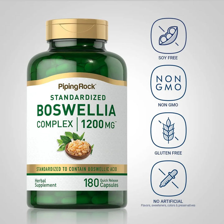 Cápsulas Extracto De Boswellia 1200 Mg 180 Unidades Complejo - Imagen 3