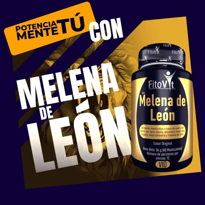 Melena De Leon  X3  Fitovit Original Suplemento Natural Original - Imagen 6