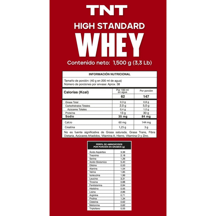 Proteina Whey Standard High 3 Lb - Imagen 3