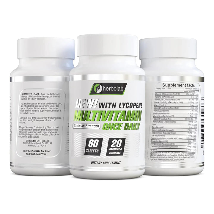 Multivitamínico Diario Máxima Potencia A C D E K B1 B2 B6 B1 - Imagen 4