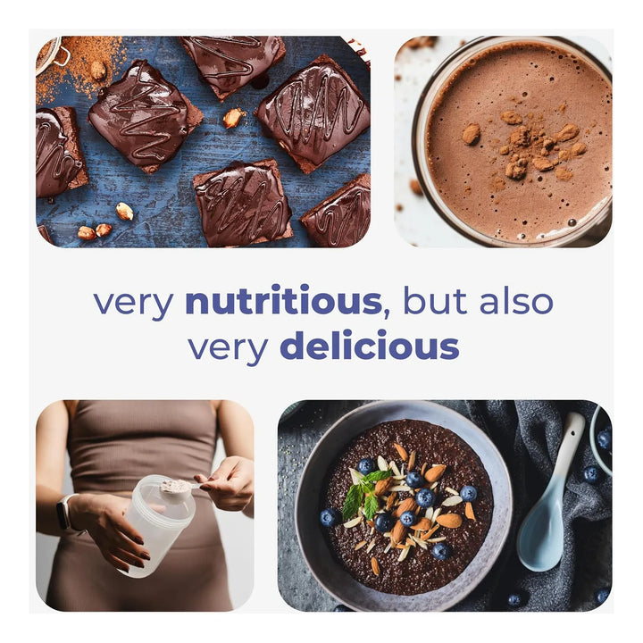 Polvo De Colágeno De Hueso De Res Sabor Chocolate 9 Aminoáci - Imagen 9
