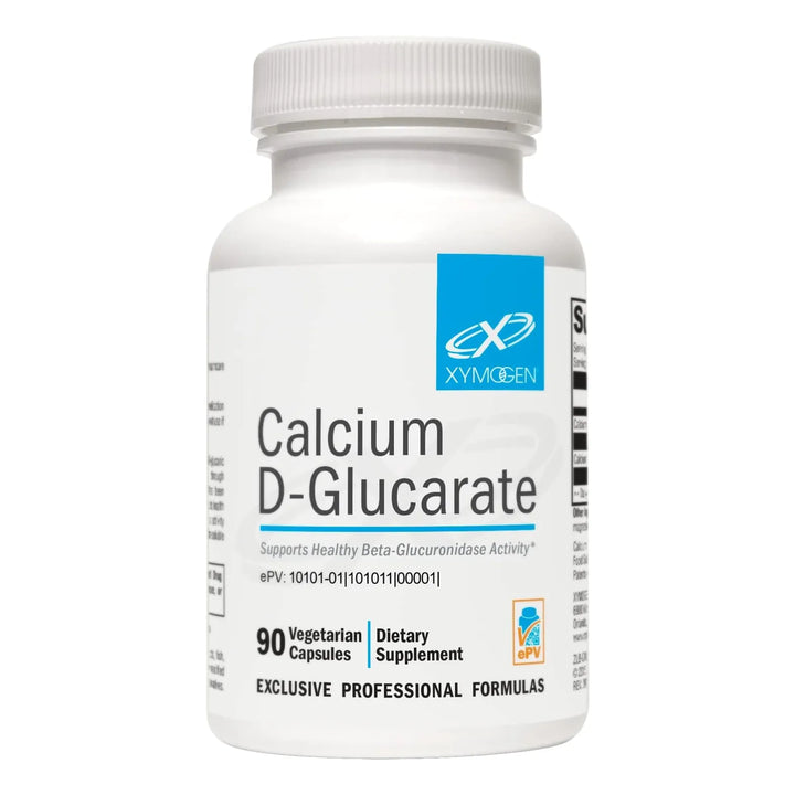 D-glucarato De Calcio 500 Mg Apoyo Desintoxicación Toxinas H - Imagen 1