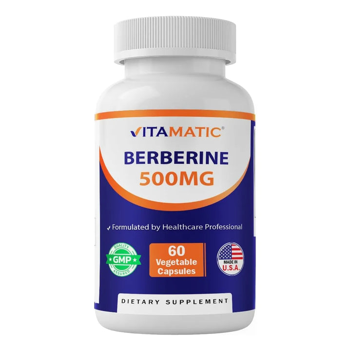 Berberina 500 Mg 60 Cápsulas Vegetales Naturales Fabricación - Imagen 1