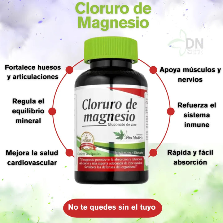Cloruro De Magnesio X90 Capsulas - Imagen 8