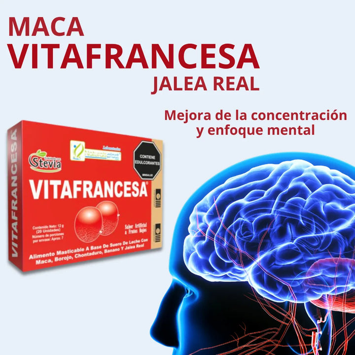 Vitafrancesa Maca Jalea Real Frutos Rojos - Imagen 4