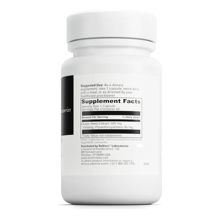 Extracto De Semilla De Uva 100 Mg Apoyo Sistema Inmunológico - Imagen 2