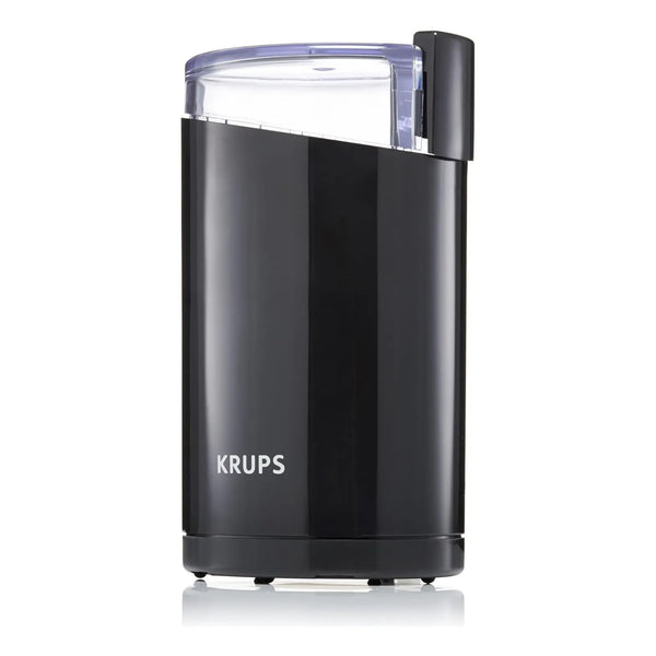 Molinillo Electrico Krups Para Cafe Y Especias Con Cuchillas De Acero Inoxidable