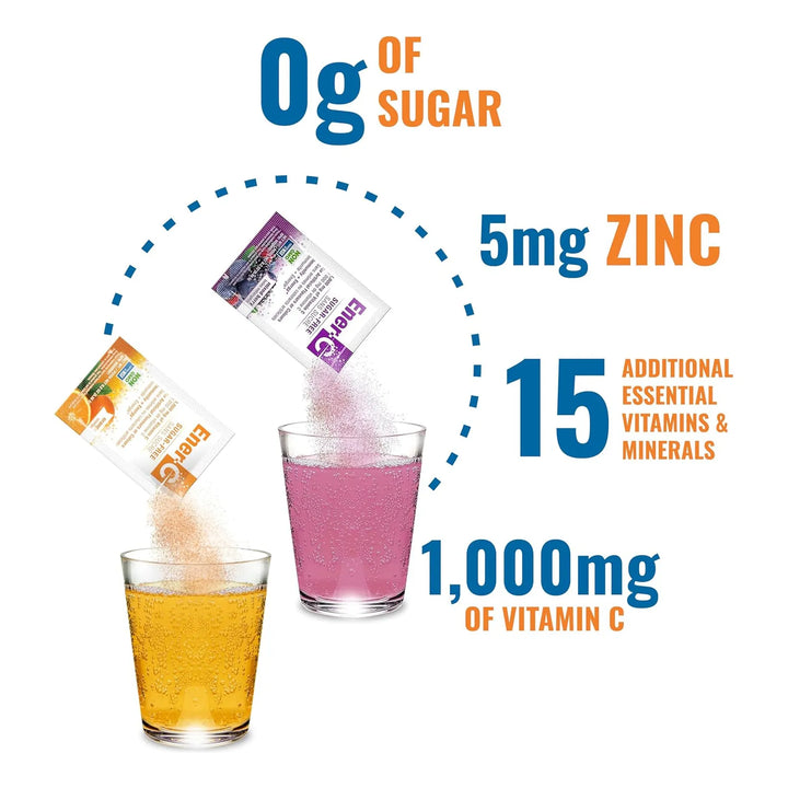 Bebida Multivitamínica De Bayas Y Naranja 1000 Mg Vitamina C - Imagen 4