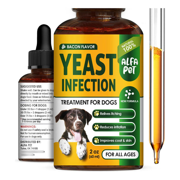 Tratamiento Líquido Herbal Para Infección Por Levaduras En Perros Alivia Picazón Y Alergias