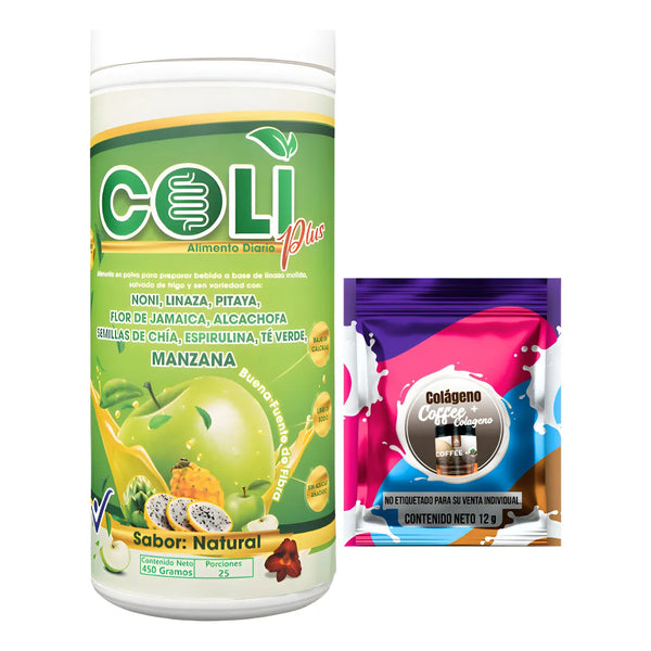 Coli Plus Fibra Natural- Estreñimiento Inflamacion Adelgaza - Imagen 1