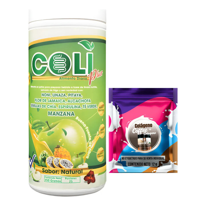 Coli Plus Fibra Natural- Estreñimiento Inflamacion Adelgaza - Imagen 1