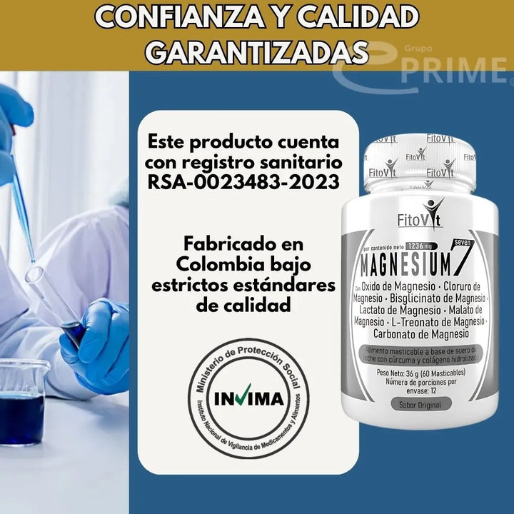 Bisglicinato Magnesio Capsulas Natural - Imagen 3