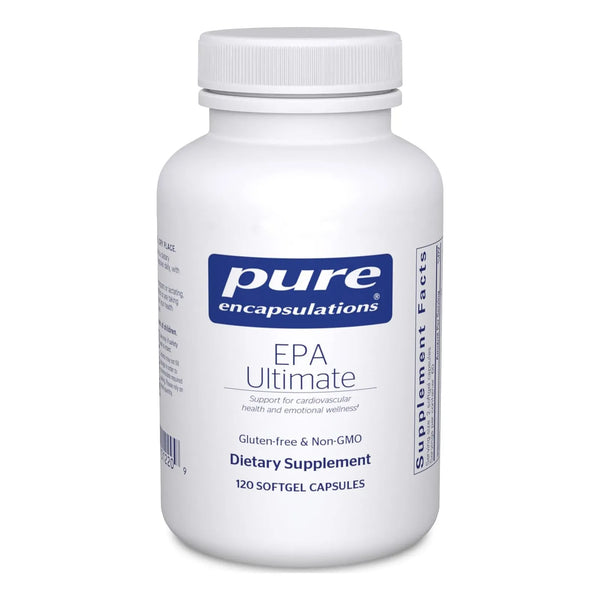 Aceite De Pescado EPA Supercrítico Ecológico 120 Cápsulas Pure Encapsulations