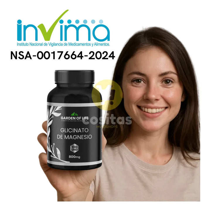 3 Glicinato Magnesio Capsulas X300 - Imagen 2