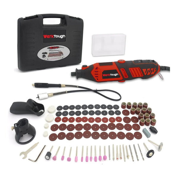 Werktough Rotary Tool Kit Herramienta Multiusos Alta Potencia Corte Pulido Grabado