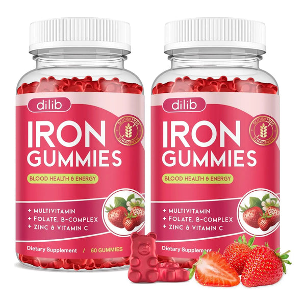Gomitas De Hierro Multivitamínico Con Zinc Complejo De Vitam - Imagen 1