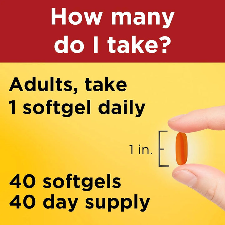 Coenzima Q10 400 Mg Cápsulas De 40 Unidades Energía Antioxid - Imagen 6
