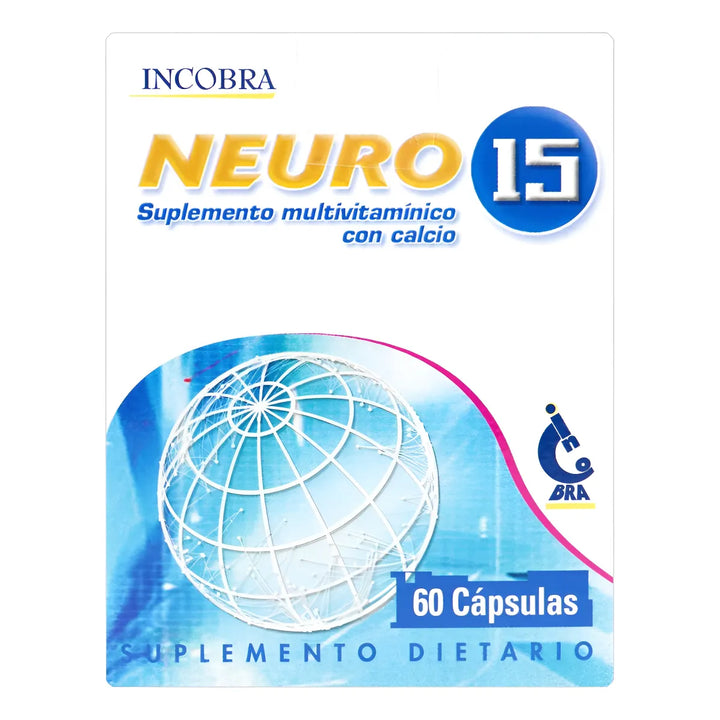 Neuro 15 Suplemento Vitaminico 60 Cap - Imagen 3
