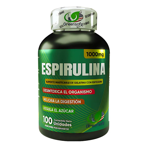 Espirulina Micro Alga 1000mg- Invima - Imagen 1