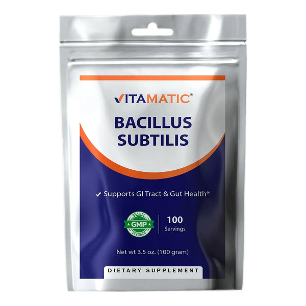 Polvo Probiótico Bacillus Subtilis 100 Porciones Salud Intestinal E Inmunológica