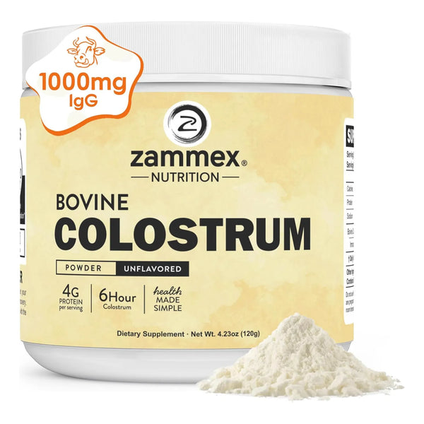 Polvo De Calostro Bovino 4000 Mg Apoyo Inmunológico Salud In - Imagen 1