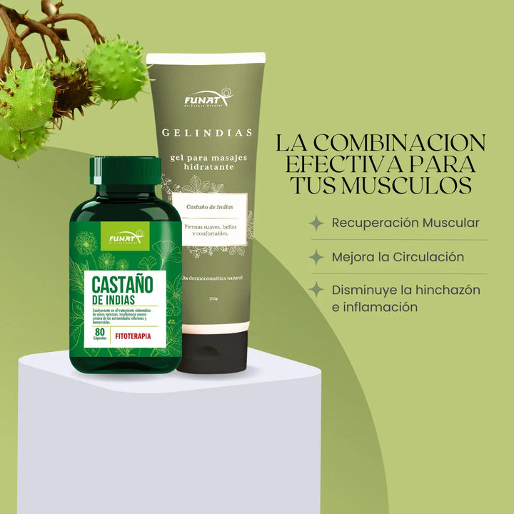 Castaño De Indias Varices Kit - Imagen 2