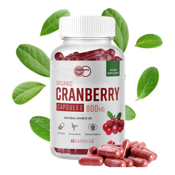 Cápsulas De Extracto De Arándano Natural 500 Mg Antioxidante - Imagen 1